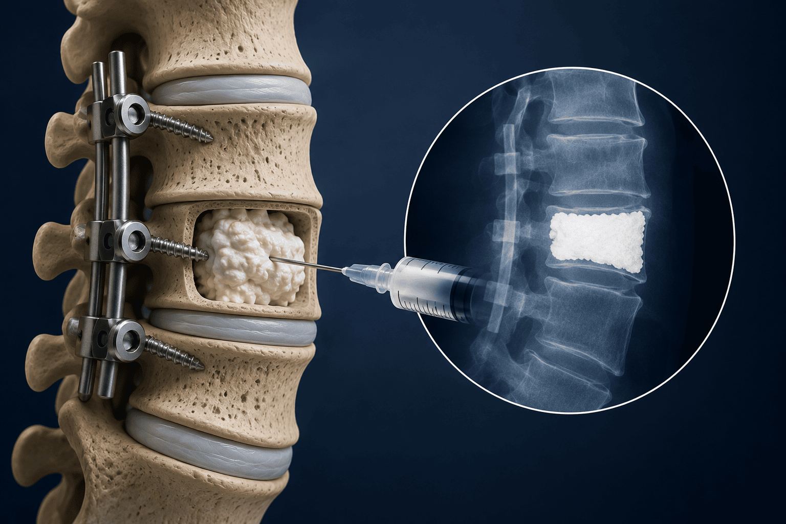 bone cement spine surgery risks