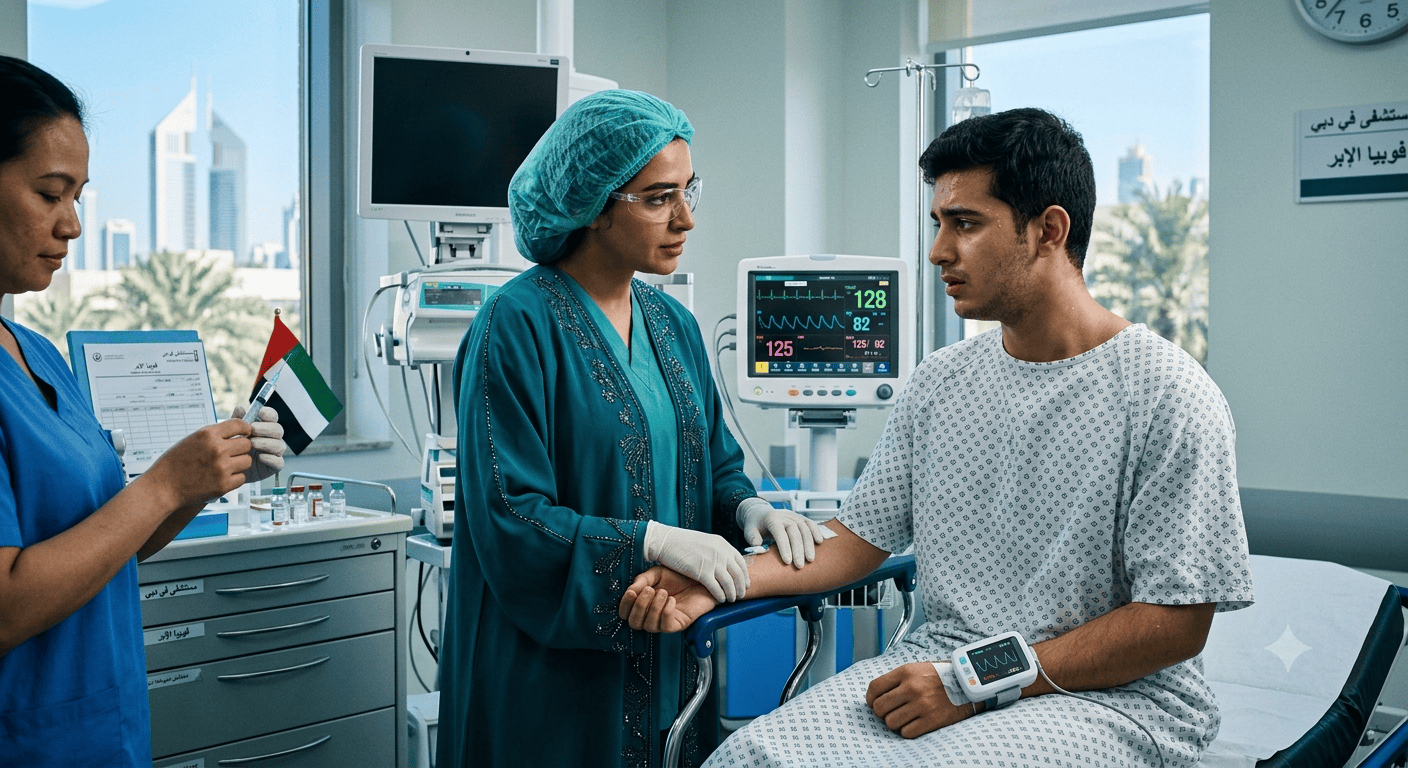 How Fear of Needles Affects Your Heart Rate Before Surgery in UAE